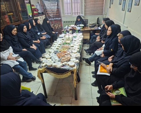 برگزاری مراسم  عزاداری بمناسبت ایام فاطمیه در مرکز پزشکی لقمان حکیم 